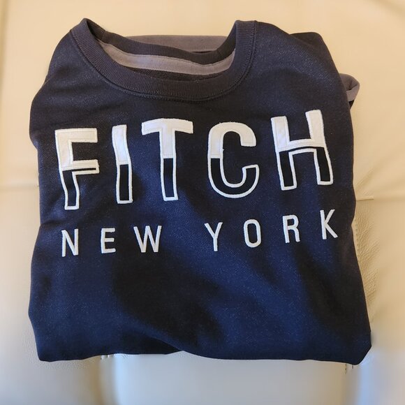 Abercrombie & Fitch, Fitch New York, Sweatshirt, Pullover, Vintage, Medium, Men - Picture 3 of 4